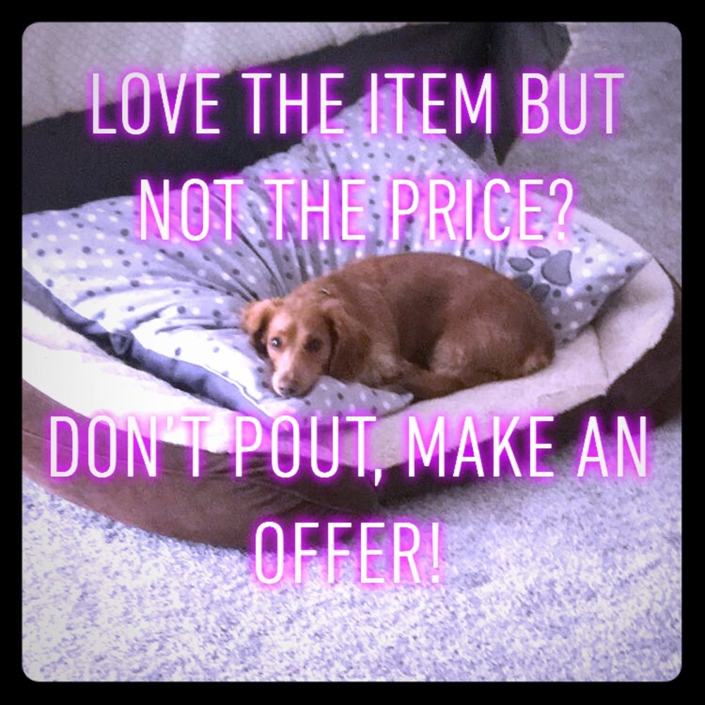 Reasonable offers welcomed